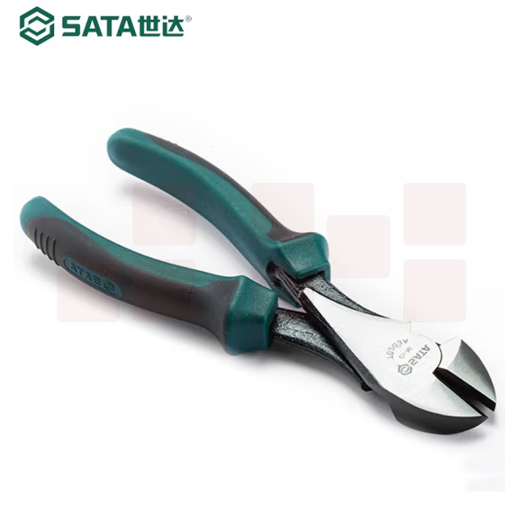 世达（SATA）5寸斜嘴钳5"偏口钳	70201A