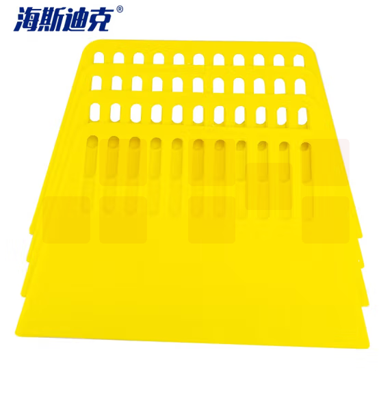 海斯迪克  塑料刮板 牛筋墙纸刮板 墙纸刮板贴膜工具透明油漆刮刀腻子 10个 货号：JC