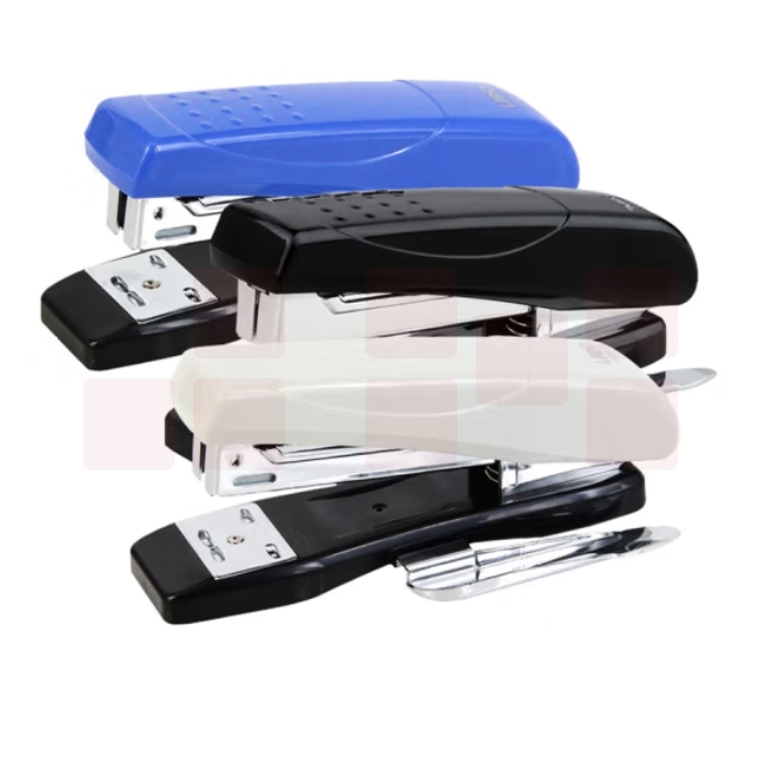 得力0326 省力钉书器/起钉器二合一订书机 12# 蓝