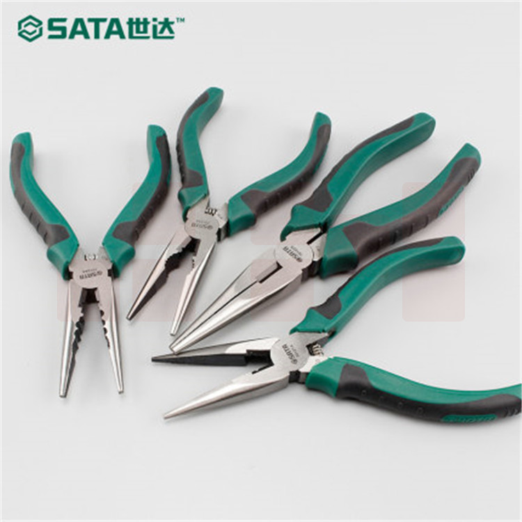 世达（SATA）专业日式圆腮尖嘴钳6"	70123A
