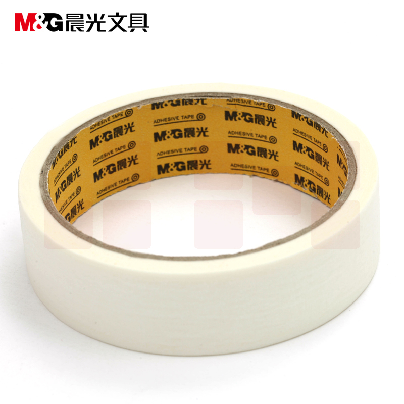 晨光 美纹纸胶带24mm*15y(13.71m/卷)  装修遮蔽纸 无痕纸贴膜纸 单卷装AJD97356