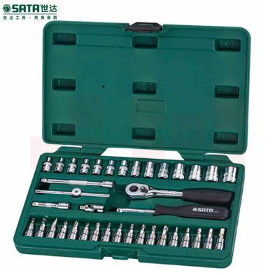 世达（SATA）38件6.3MM系列套筒组套 09002