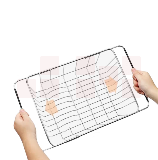 沥水篮 不锈钢沥水架  42*30cm*15cm 货号：LJ