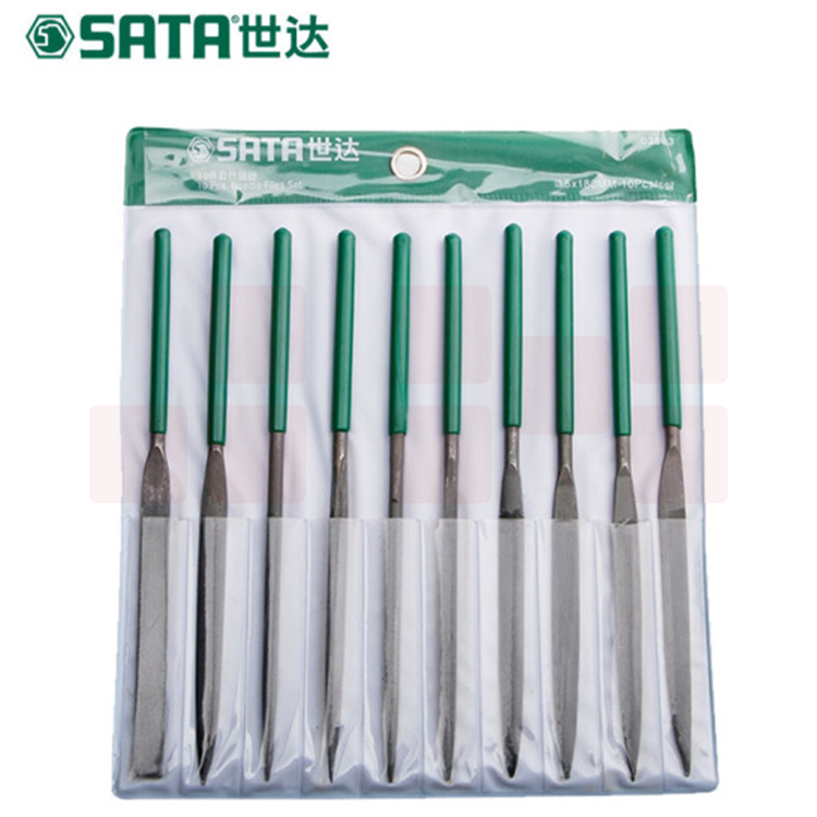 世达（SATA)   03803	10件套什锦锉5x180MM