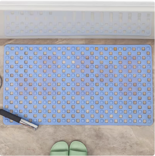 脚垫卫生间地垫 浴室地垫  镂空地垫 79*43cm  货号：LJ