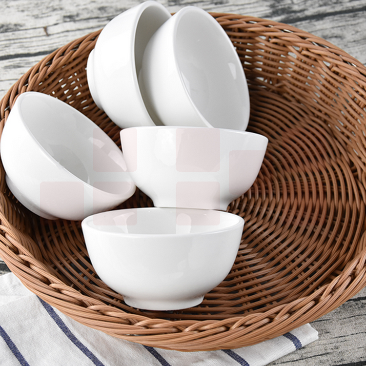 白瓷碗  米饭碗 4.5寸