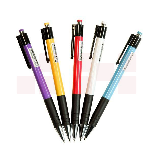 晨光 ABP88402 蓝色圆珠笔 0.7mm子弹头原子笔 便携中油笔 40支/盒