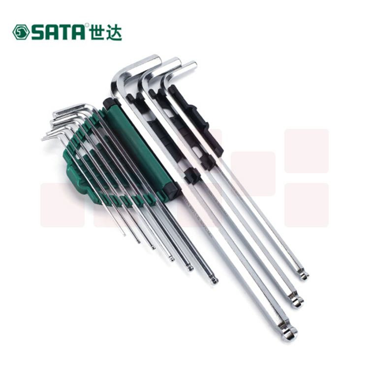 世达（SATA)    09103	9件特长内六角扳手组套