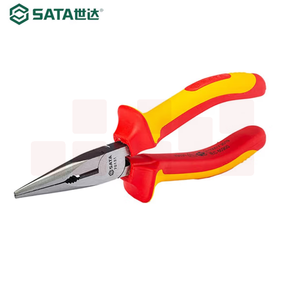 世达 6寸 VDE绝缘耐压尖嘴钳 70131