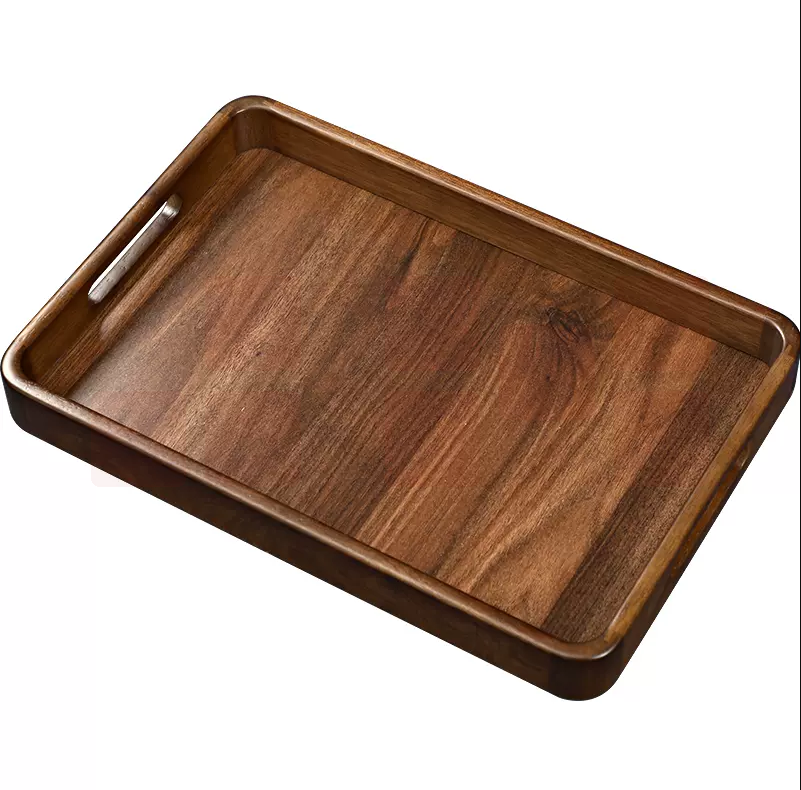 实木收纳托盘   客厅木质茶盘  LT-202  货号：LJ