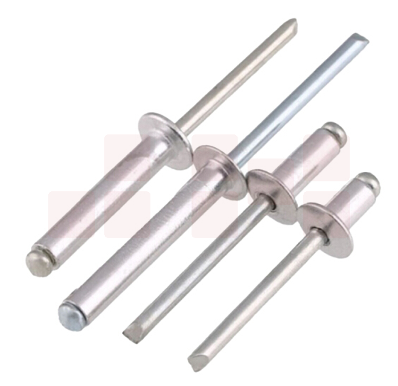 拉铆钉6*12铝制抽芯铆钉铝拉铆钉100个